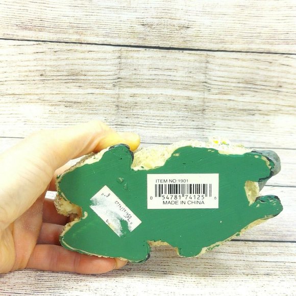 Woolly Resin Sheep Lamb Figurine Christmas Sheep Ornament Home Garden Décor VTG - Picture 12 of 12